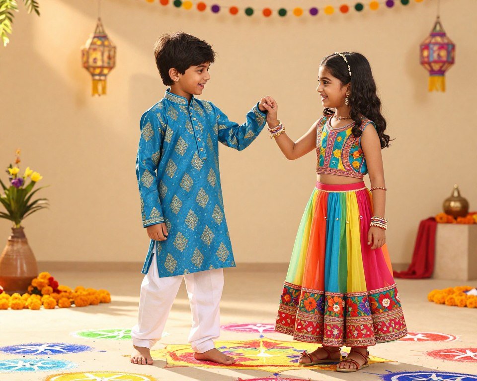 cotton ethnic wear for kids