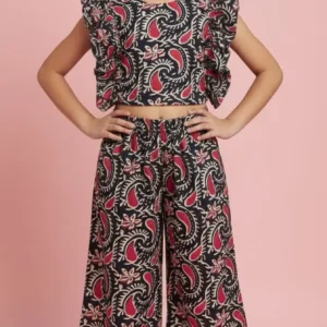 black-printed-frill-cotton-co-ord-set-for-girls