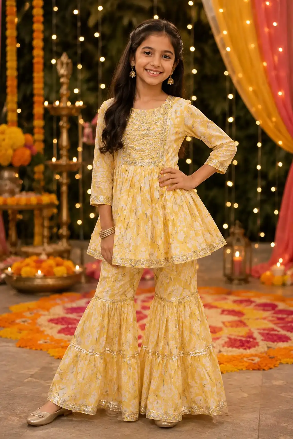 sunshine-yellow-festive-sharara-set-for-girls