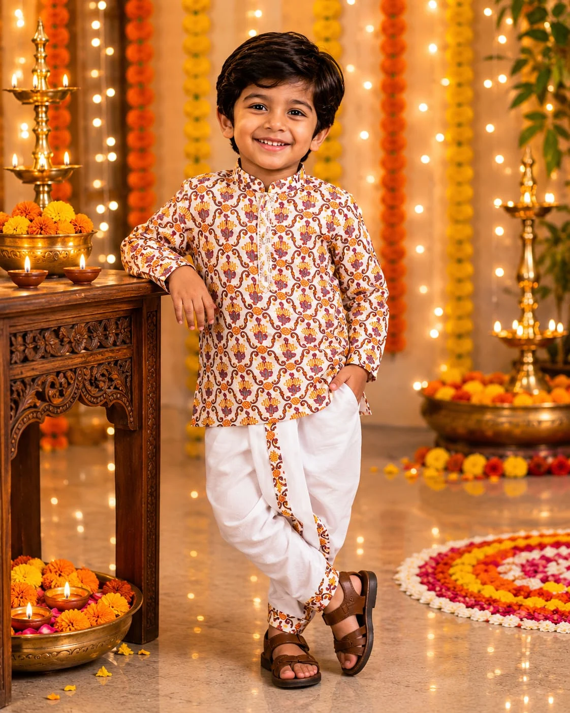 premium-cotton-printed-kurta-dhoti-set-for-boys-festive-ethnic-wear