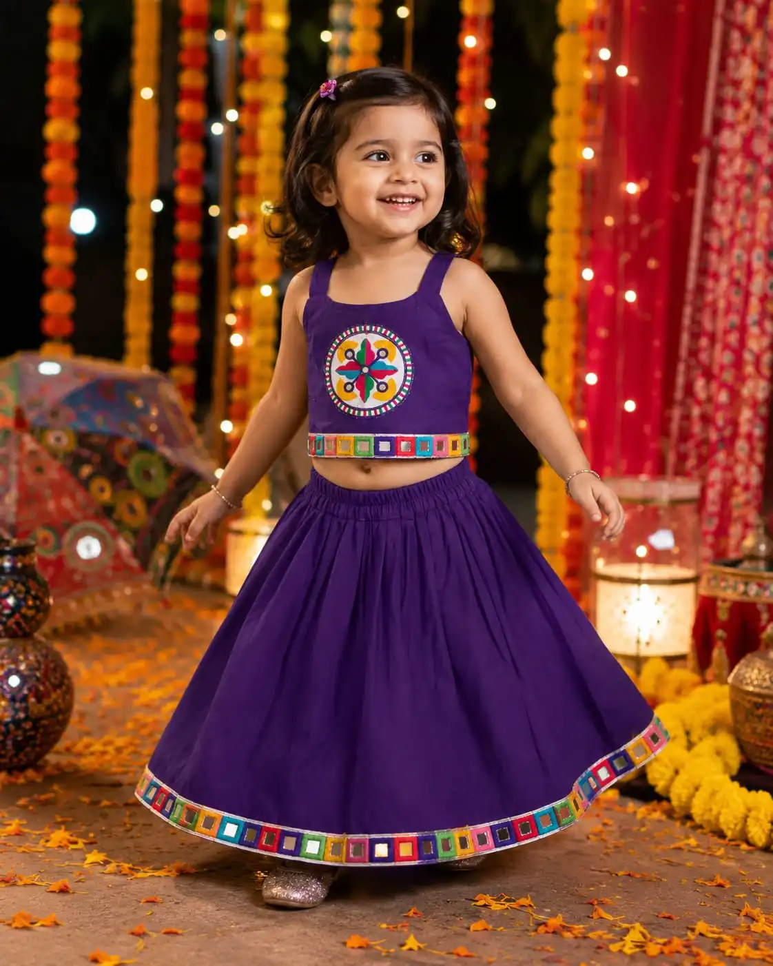 premium-cotton-navratri-chaniya-choli-for-girls-purple-festive-lehenga-set